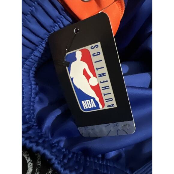 Nike New York Knicks NBA Pregame Warmup Button Sweatpants Blue MEN Size L Tall - Picture 8 of 12